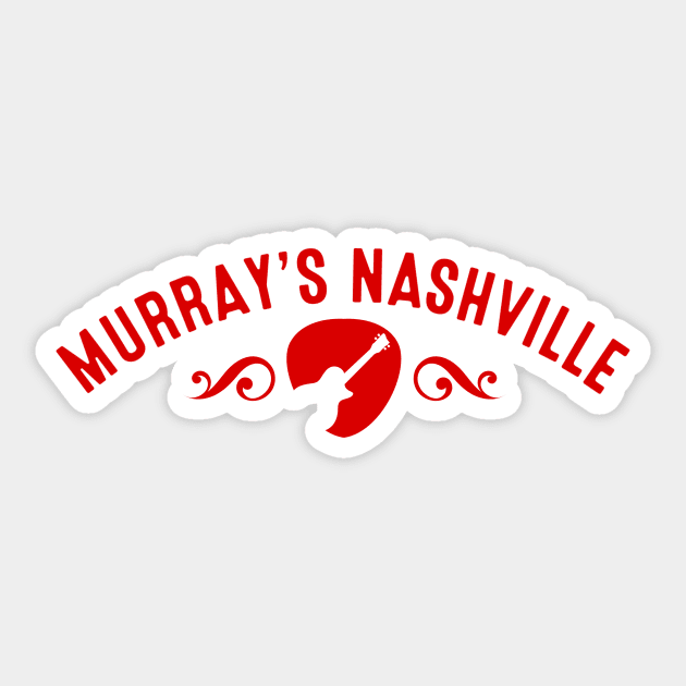 Murray’s Nashville Sticker by Mouse Magic with John and Joie
